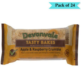 Devonvale Apple & Raspberry Crumble - Pack of 24 (80g each)
