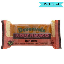 Devonvale Banoffee Flapjack - Pack of 24 (95g each)