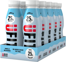 UFIT High Protein Shake Vanilla - Pack of 10 (330ml each)