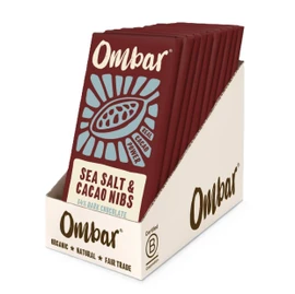 Ombar Salt & Nibs - Pack of 10 (70g each)