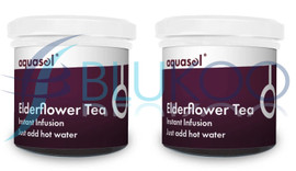 Aquasol Elderflower Instant Herbal Tea - Pack of 2 (20g each)