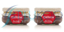 Mellona Cypriot Raw Honey with Pomegranate Syrup - Pack of 2 (250g each)