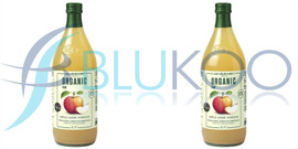 Eat Wholesome Organic Raw Apple Cider Vinegar with The Mother - Pack of 2 (1000ml each)