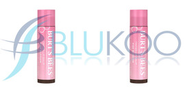 Burts Bees Tinted Lip Balm Pink Blossom - Pack of 2 (4.25g each)