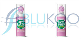 Happy Earth Natural Deodorant Spray Lavender Ylang - Pack of 2 (100ml each)