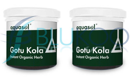 Aquasol Gotu Kola Instant Herbal Tea - Pack of 2 (20g each)
