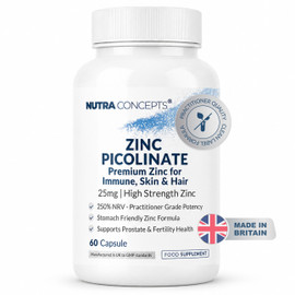 Nutraconcepts Zinc Picolinate - 60 Caps