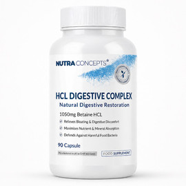 Nutraconcepts HCL Digestive Complex - 90 Caps