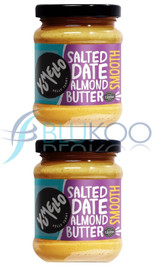 Yumello Salted Date Almond Butter - Pack of 2 (215g each)