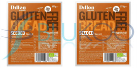 Dillon Organic Sliced Gluten Free Seeded Bread - Pack of 2 (275g each)
