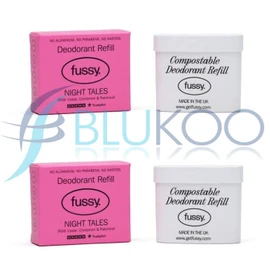 Fussy Natural Deodorant Refill Night Tales - Pack of 2 (40g each)