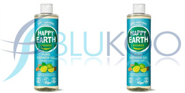 Happy Earth Natural Shower Gel Cedar Lime - Pack of 2 (300ml each)