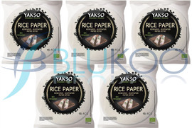 Yakso Organic Rice Paper - Pack of 5 (150g each)