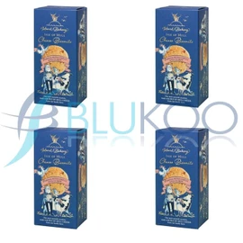 Island Bakery Isle of Mull Cheese Biscuits Harissa with Chilli and Cumin - Pack of 4 (100g each)
