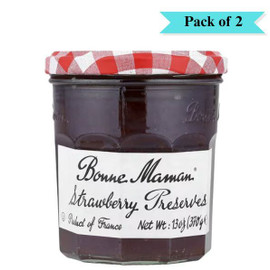 Bonne Maman Strawberry Conserve - Pack of 2 (370g each)