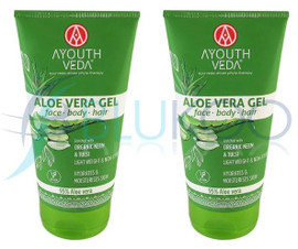 Ayouthveda Aloe Vera Gel - Pack of 2 (150g each)