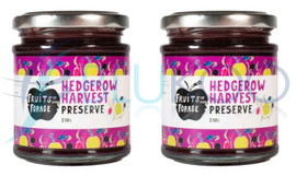 Fruits of the Forage Hedgerow Harvest Preserve - Pack of 2 (210g each)