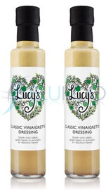 Lucys Dressings Classic Vinaigrette Dressing - Pack of 2 (250ml each)