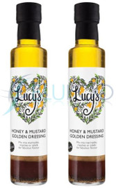 Lucys Dressings Honey and Mustard Dressing - Pack of 2 (250ml each)