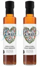 Lucys Dressings Lime and Chilli Dressing - Pack of 2 (250ml each)