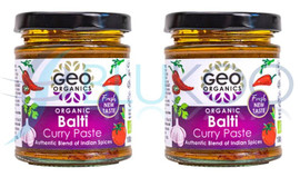Geo Organics Organic Balti Curry Paste - Pack of 2 (180g each)
