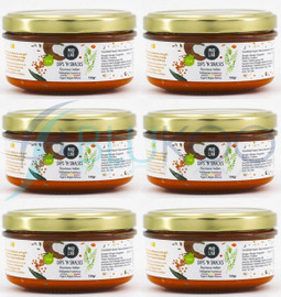 MAD LAB Indian Style Hummus Dip - Pack of 6 (150g each)