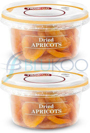 Tropgo Foods Dried Apricots - Pack of 2 (200g each)