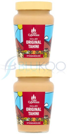 Cypressa Original Tahini Crushed Sesame Seed Paste - Pack of 2 (300g each)