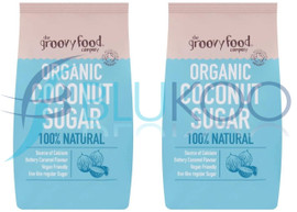 Groovy Food Organic Coconut Sugar - Pack of 2 (500g each)