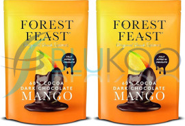 Forest Feast Dark Chocolate Mango - Pack of 2 (100g each)