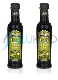 Filippo Berio Organic Balsamic Vinegar of Modena - Pack of 2 (250ml each)