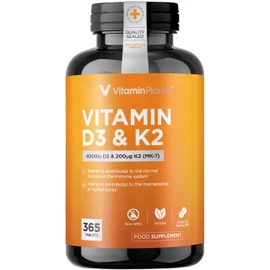 Vitamin Planet Vitamin D3 K2 - 365 Tablets