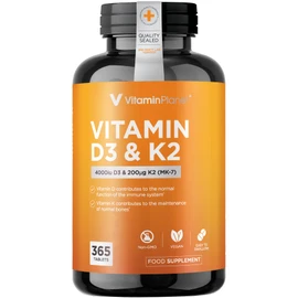 Vitamin Planet Vitamin D3 K2 - 365 Tablets