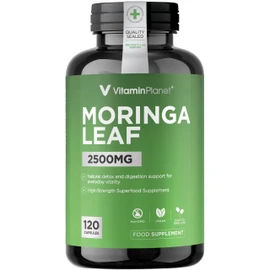 Vitamin Planet Organic Moringa Leaf 2500mg - 120 Capsules