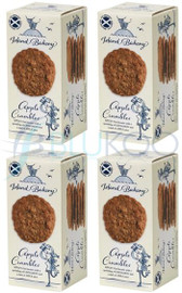 Island Bakery Organic Apple Crumble Biscuits - Pack of 4 (133g each)