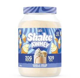 Mountain Joe's SHAKE A'WHEY Vanilla Cream - 1.8kg