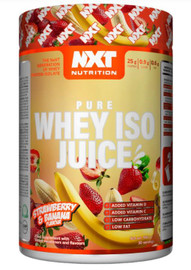 NXT Nutrition Pure Whey ISO Juice Strawberry & Banana - 900g