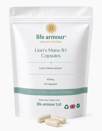 Life Armour Lion's Mane 8 : 1 Capsules - 60 Capsules