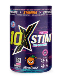 10x Athletic STIM Atomic Orange - 600g