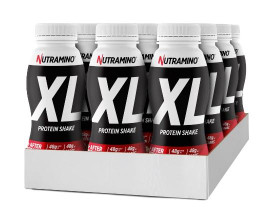 Nutramino Protein XL Shake Strawberry - Pack of 12 (475ml each)