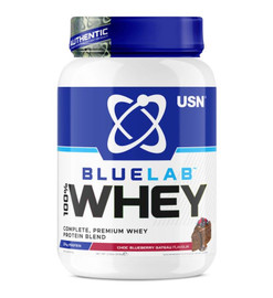 USN Blue Lab Whey Chocolate Blueberry Gateau - 908g