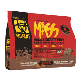 Mutant Mass Dual Chamber Choc & Choc Fudge Brownie - 2.72kg