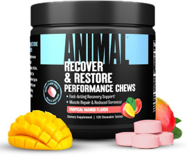 Animal Recover & Restore Performance Chews Tropical Mango - 120 Tabs