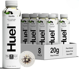 HUEL Ready-to-Drink Vanilla - Pack of 8 (500ml each)