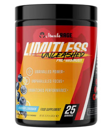 MuscleRage Limitless Unleashed Blueberry Lemonade - 350g