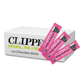 Clipper Natural Fair and Delicious Hot Chocolate Sachets - 100 Sticks