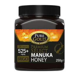 Pure Gold Premium Select Manuka Honey MGO 525+ - 250g