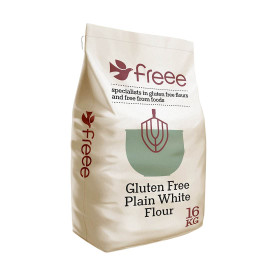 Doves Farm Freee Gluten Free Plain White Flour - 16kg