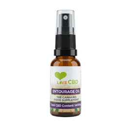 Love CBD 1400mg Entourage Oil Spray - 20ml