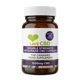 Love CBD Double Entourage Capsules 1200mg - 60 Capsules